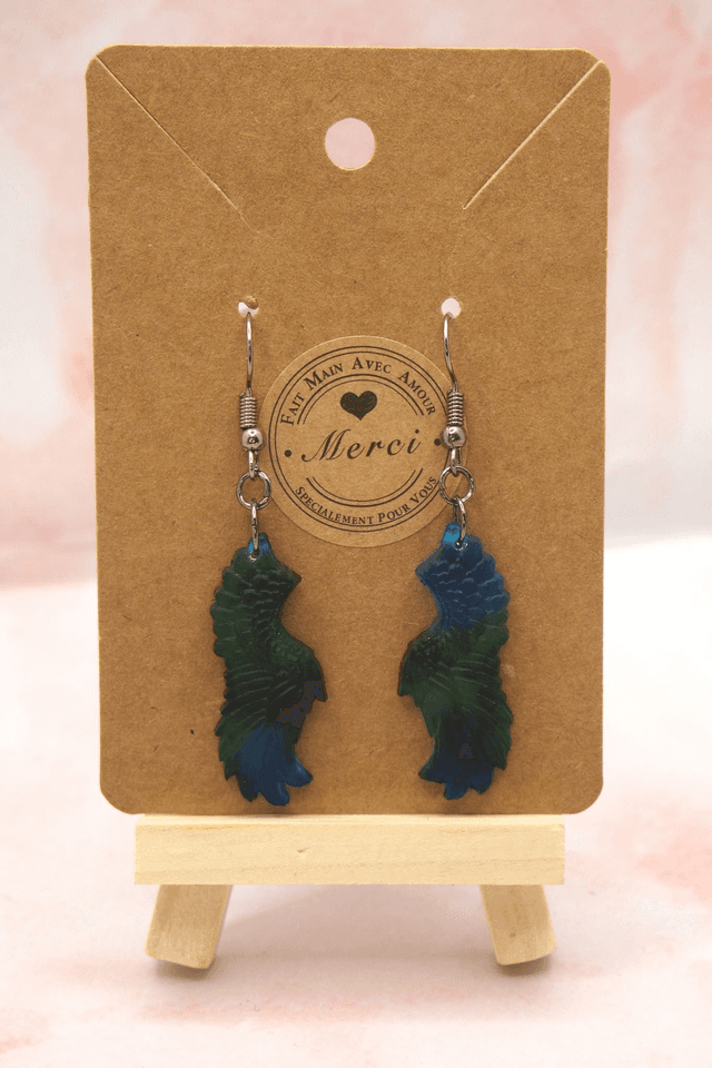Boucle d&#039;Oreille &quot;Ange&quot; Petite taille 