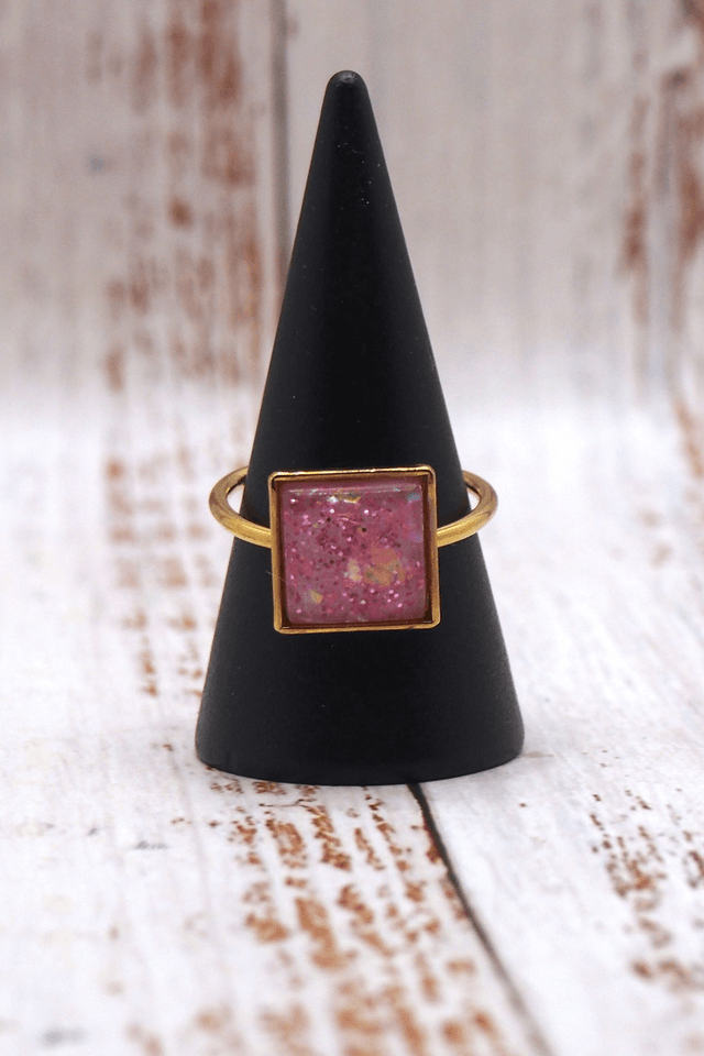 Bague Carrée