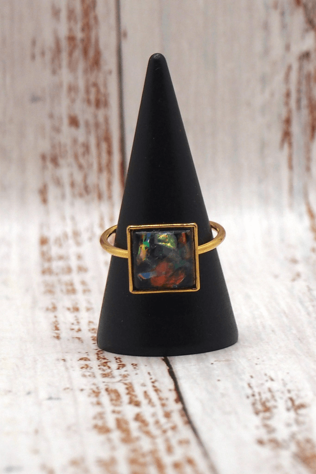Bague Carrée